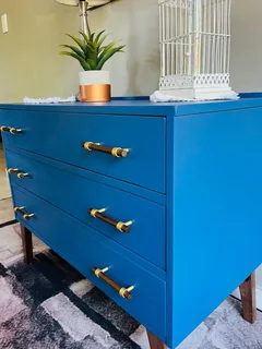 Re-envisioned and updated chest of drawers