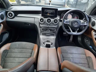 White Mercedes-Benz C 220d Coupe with 96000km available now!