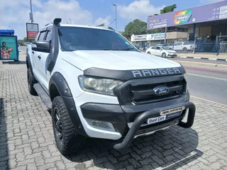 White Ford Ranger 3.2 TDCi Wildtrak 4x4 D/Cab AT with 116000km available now!