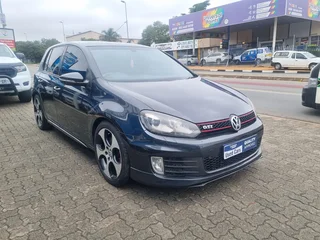 Black Volkswagen Golf VI 2.0 TSI GTI with 101000km available now!