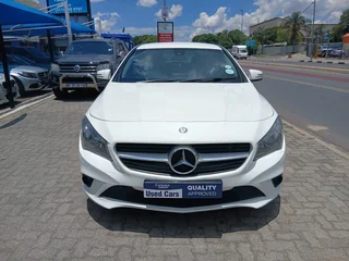 White Mercedes-Benz CLA 200 with 130000km available now!