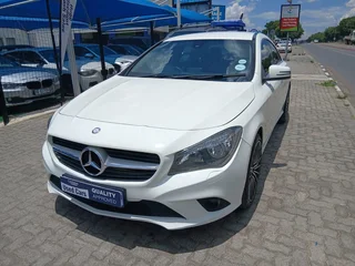 White Mercedes-Benz CLA 200 with 130000km available now!