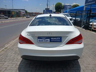 White Mercedes-Benz CLA 200 with 130000km available now!