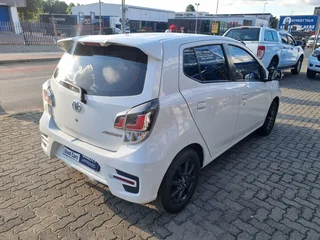 White Toyota Agya 1.0 with 140000km available now!