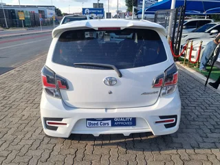 White Toyota Agya 1.0 with 140000km available now!