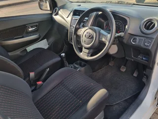 White Toyota Agya 1.0 with 140000km available now!