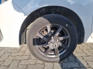 White Toyota Agya 1.0 with 140000km available now!