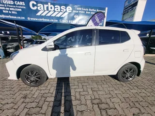 White Toyota Agya 1.0 with 140000km available now!