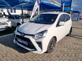 White Toyota Agya 1.0 with 140000km available now!