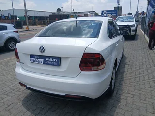 White Volkswagen Polo Sedan 1.4 Comfortline with 56000km available now!