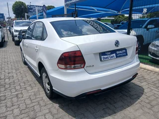 White Volkswagen Polo Sedan 1.4 Comfortline with 56000km available now!