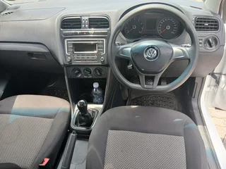 White Volkswagen Polo Sedan 1.4 Comfortline with 56000km available now!