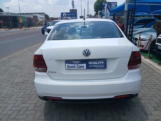 White Volkswagen Polo Sedan 1.4 Comfortline with 56000km available now!