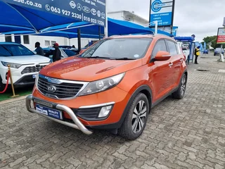 Orange Kia Sportage 2.0 with 127000km available now!