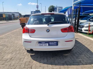 White BMW 118i 3-Door with 114000km available now!