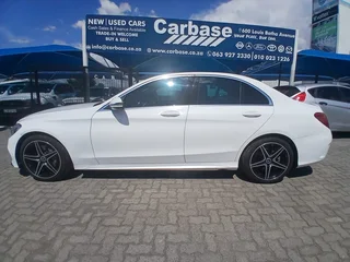White Mercedes-Benz C 200 BE AMG with 115000km available now!
