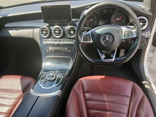 White Mercedes-Benz C 200 BE AMG with 115000km available now!