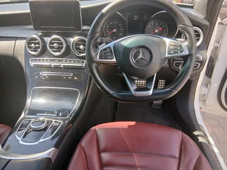 White Mercedes-Benz C 200 BE AMG with 115000km available now!