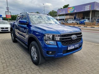 Blue Ford Ranger MY23 2.0 BiT D Cab XLT 4X2 10AT with 41000km available now!