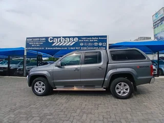 Grey Volkswagen Amarok 2.0 BiTDI D/Cab Highline 4x2 with 137000km available now!