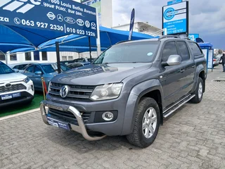 Grey Volkswagen Amarok 2.0 BiTDI D/Cab Highline 4x2 with 137000km available now!
