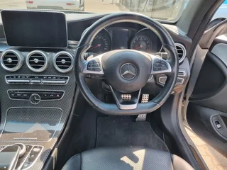 Silver Mercedes-Benz C 300 Coupe AMG 7G-Tronic with 80000km available now!