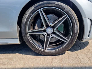 Silver Mercedes-Benz C 300 Coupe AMG 7G-Tronic with 80000km available now!