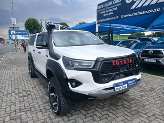 White Toyota Hilux  GD-6 D/Cab 4x4 GR  with 133000km available now!