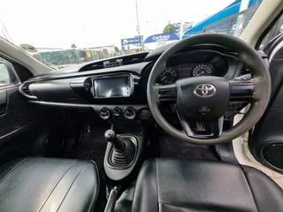 White Toyota Hilux 2.4 GD with 134000km available now!