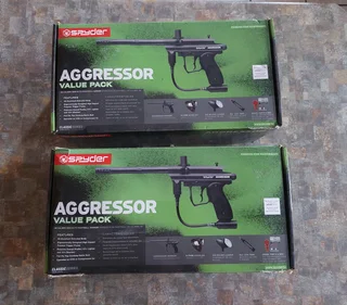 Paint ball - Spyder Aggresor Value Packs