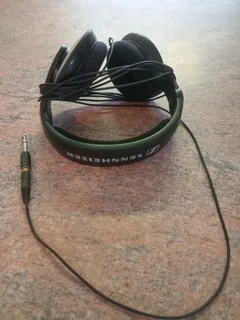Harmonica and headphones