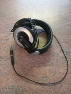 Harmonica and headphones