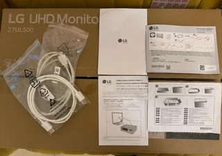 LG 27 Inch 4K IPS Monitor