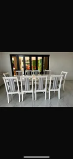 White Dining Room Table