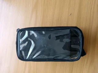 Bicycle phone pouch