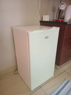 White DEFY bar fridge