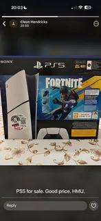 PS5 Digital Fortnite Edition