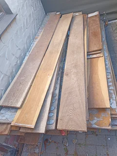 Laminated flooring boards