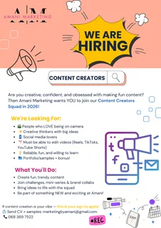 Content Creators Job