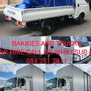 Bakkies And Trucks For Hire