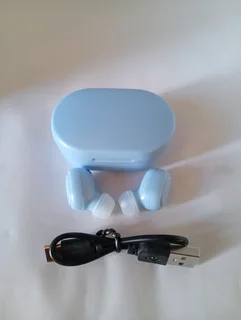 Bluetooth Wireless Earbuds - Blue - New