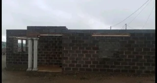 Unfinished House big sight and beautiful