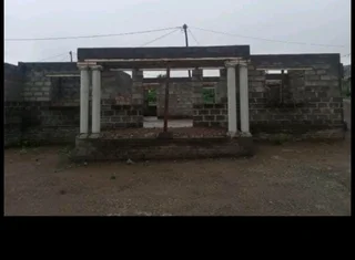 Unfinished House big sight and beautiful