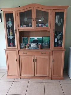 Dining room cabinet oak wood