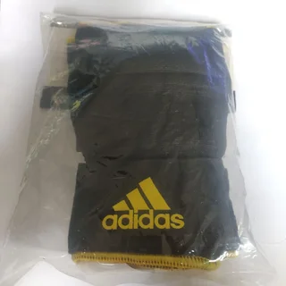 Adidas Super Inner Glove Padded Large - Black &amp; Yellow