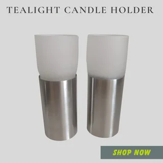 Tealight Candle Holders (Set of 2)