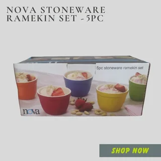 Nova 5pc Stoneware Ramekins (Set of 5)