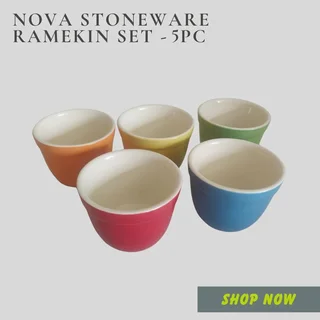 Nova 5pc Stoneware Ramekins (Set of 5)