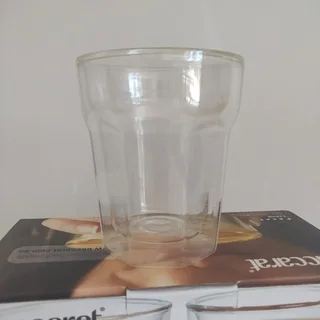 Baccarat Glass Double Walled Tumblers (Set of 2)