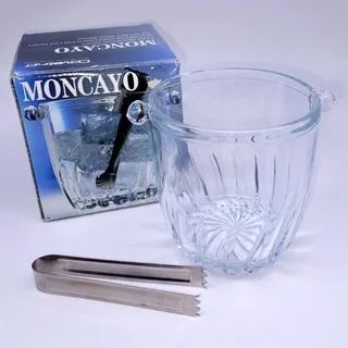 Bormioli Rocco Moncayo Mini Ice Bucket with Tongs